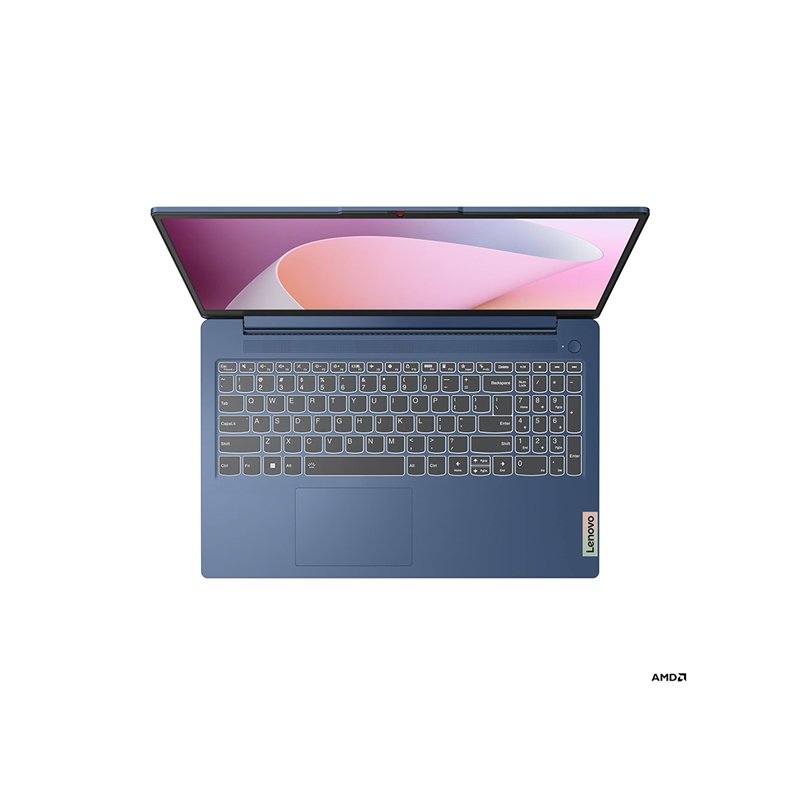 Laptop Lenovo IdeaPad Slim 3, 15.6" FHD TN, AMD Ryzen 3 7320U 4.1GHz/8GB LPDDR5/512GB SSD M.2 - vista alternativa