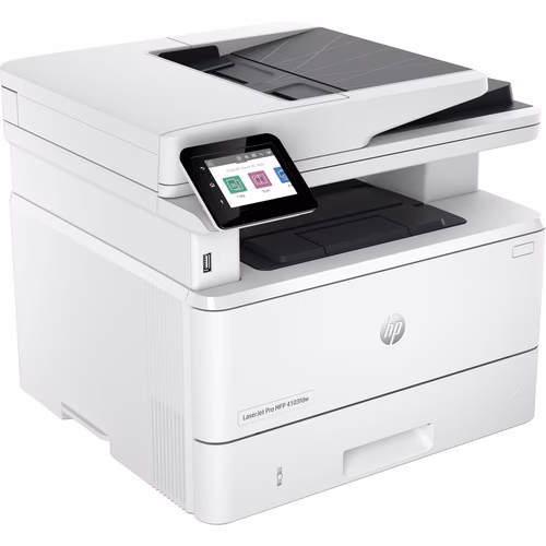 Impresora Láser Multifunción HP LaserJet Pro 4103fdw Inalámbrico - Monocromo - Copiadora/Fax/Impresora/Escáner - vista alternativa