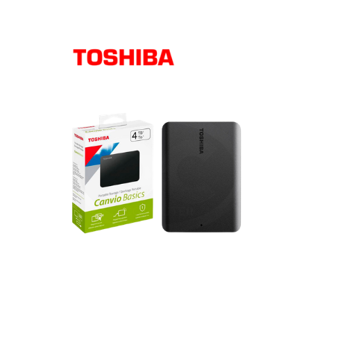 DISCO EXT. 4TB BASIC 3.0 TOSHIBA NEGRO