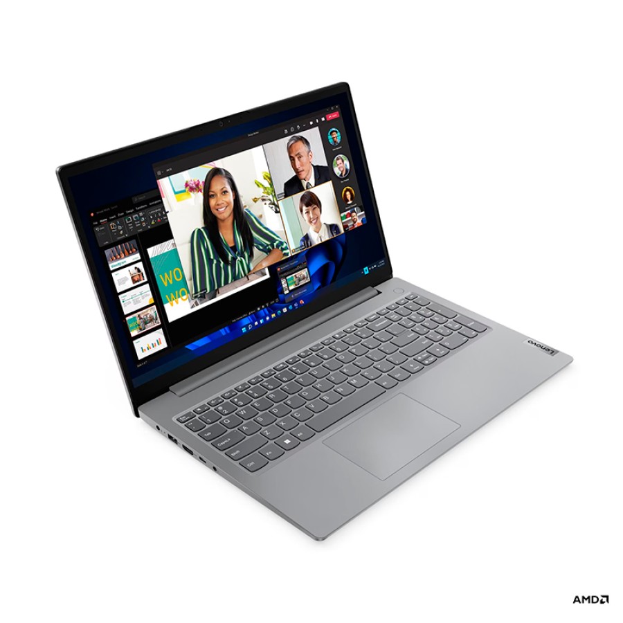 Laptop Lenovo V15 G4 AMN 15.6" FHD TN AMD Athlon Silver 7120U 2.4/3.5GHz 8GB LPDDR5-4800 - vista alternativa