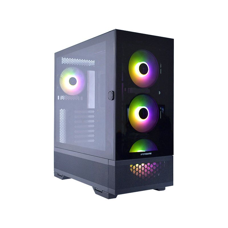 CASE GAMER IFORGAME X5, S/FUENTE, MICRO ATX, ATX, USB 2.0, USB 3.0, Audio HD