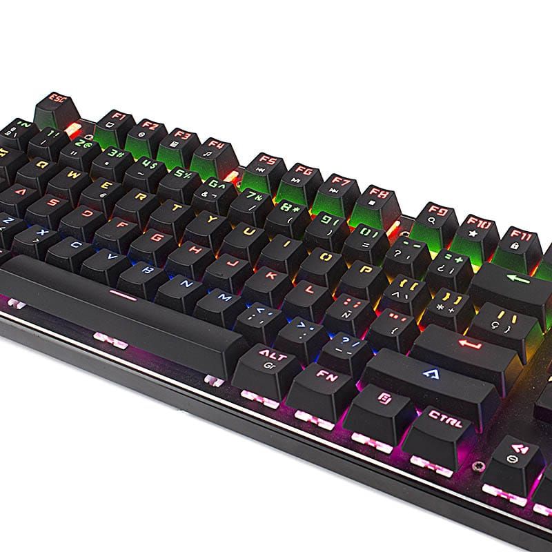 Teclado Gamer Halion Apolo HA-K990 Mecánico RGB - vista alternativa