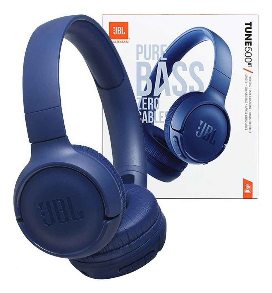Audifonos JBL T500BT ON-EAR Inalambricos Azul