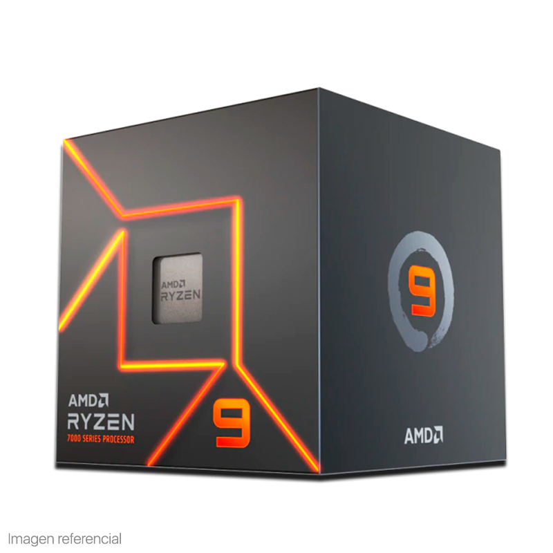 Procesador AMD Ryzen 9 7900X 3.7/5.4GHz, 64MB L3, 12-Core, AM5, 65W