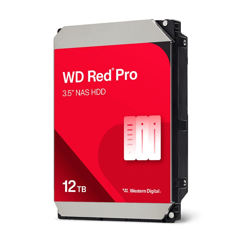 Disco duro Western Digital Red Pro NAS, WD122KFBX 12TB SATA 6Gb/s 7200rpm 3.5" 512MB Cache