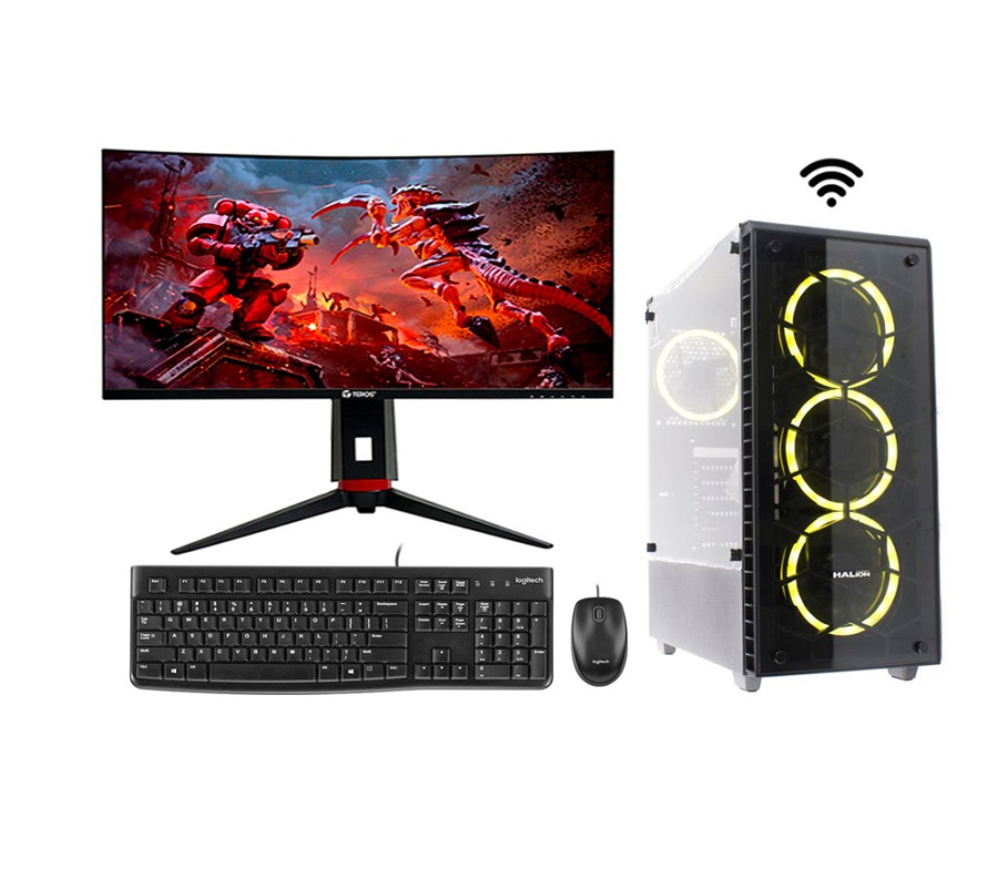 PC Intel Core i5-13ava gen, Memoria RAM 32GB, Disco solido 1TB, Wifi, Tarjeta de video 6GB, Monitor 27"