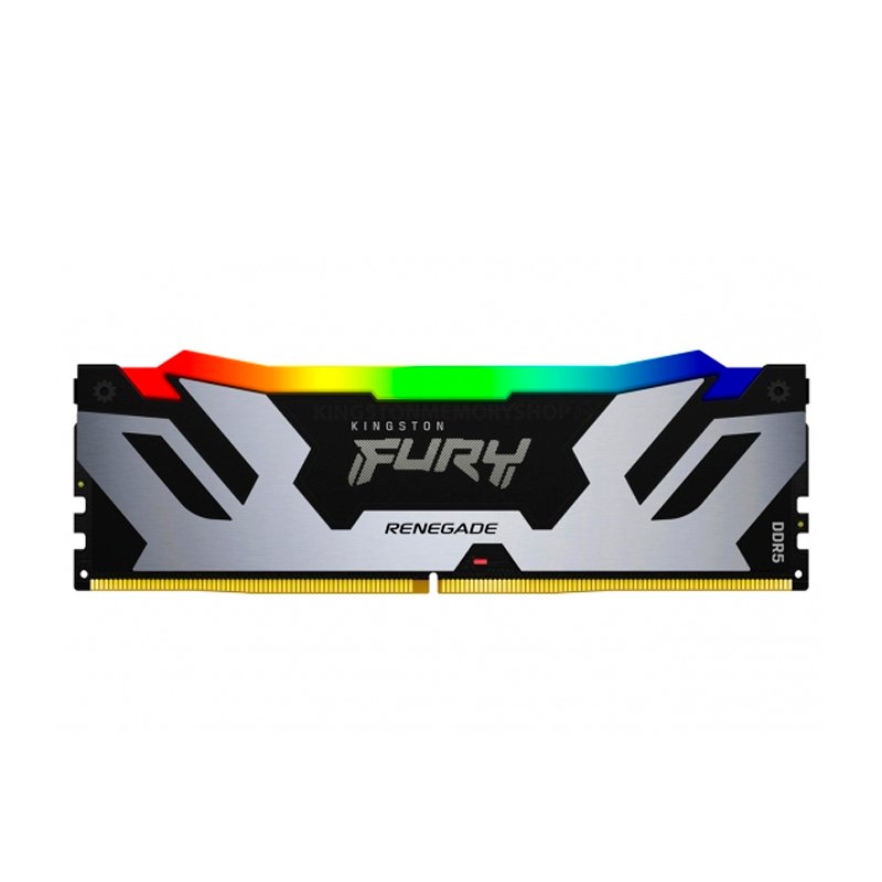 Memoria ram Kingston Fury Renegade, 16GB, DDR5 6400 MHz, PC5-51200, CL32, 1.4V, RGB.