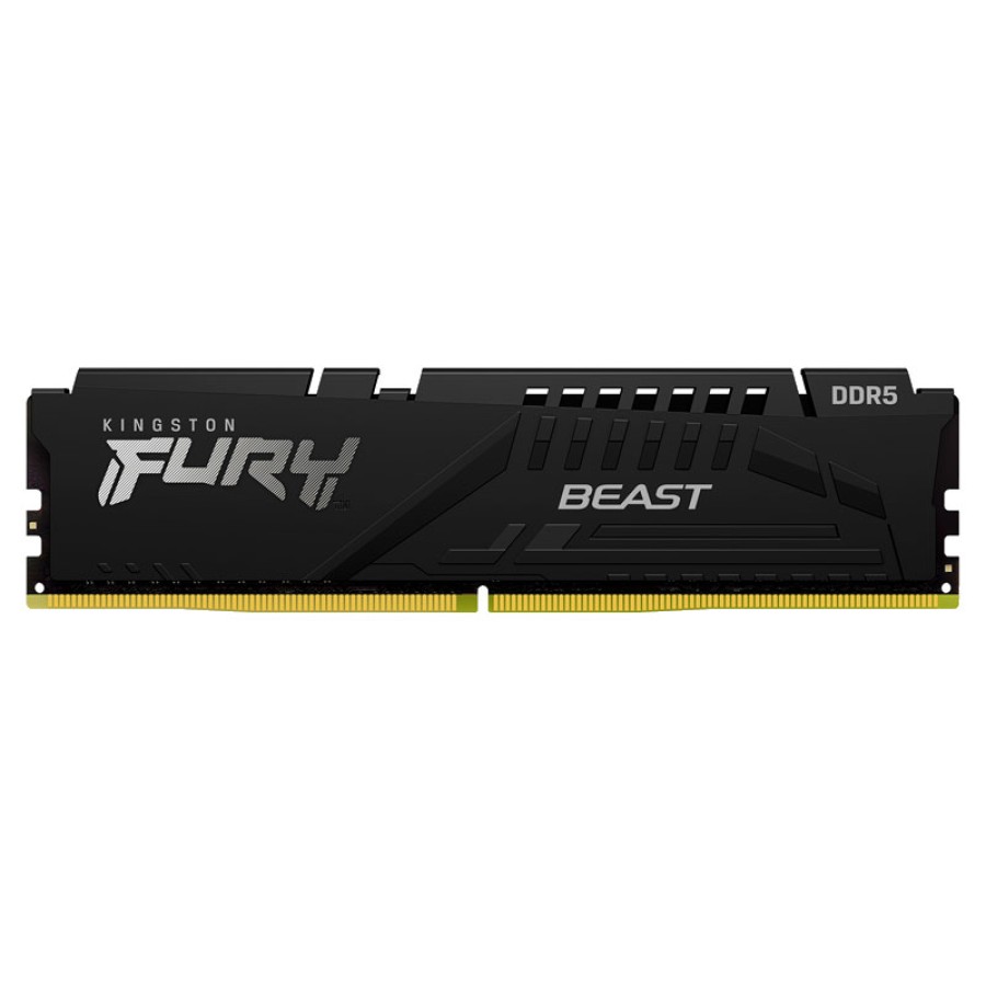 Memoria Kingston Fury Beast 16GB, DDR5-5200MHz, PC5-41600, CL40, 1.25V, 288-Pines, XMP 3.0