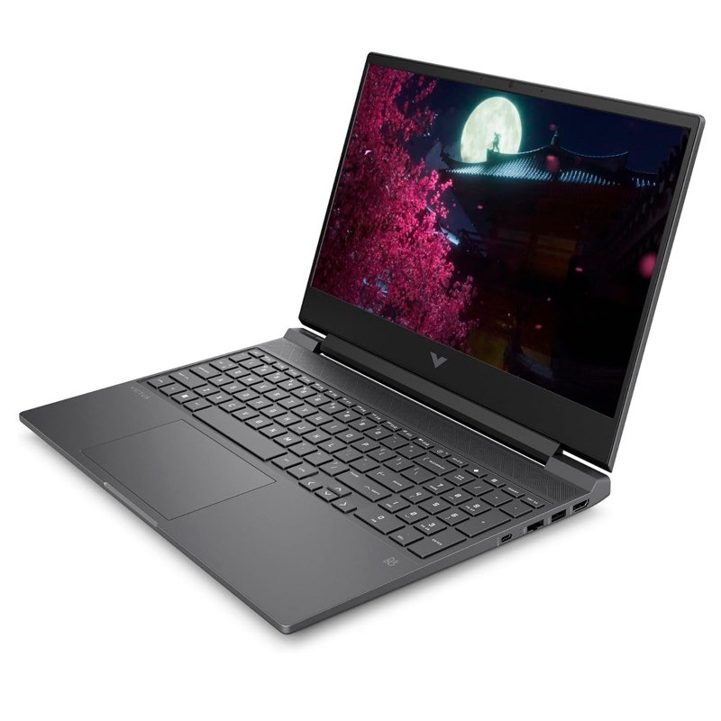 Laptop HP Victus 15-fb2002la Ryzen 5 8645HS, 8GB DDR5, SSD 512GB PCIe 4.0, RTX 3050 6GB, Pantalla FHD 15.6", Wi-Fi 6E, Teclado RGB - vista alternativa