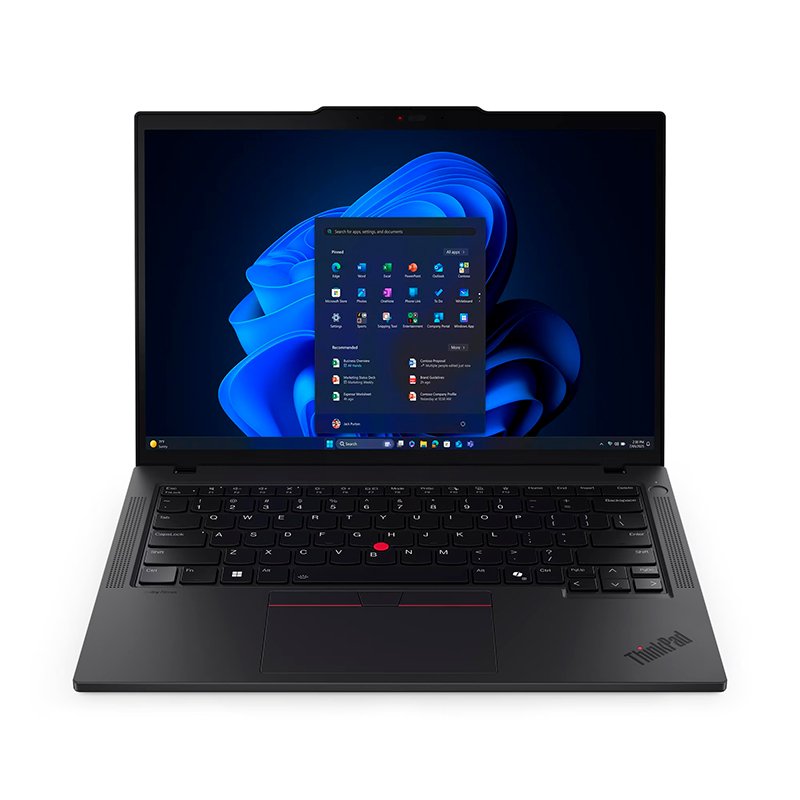 Laptop Lenovo ThinkPad T14 Gen 6 14" WUXGA IPS Core Ultra 5 225U hasta 4.8GHz, 16GB DDR5 - vista alternativa