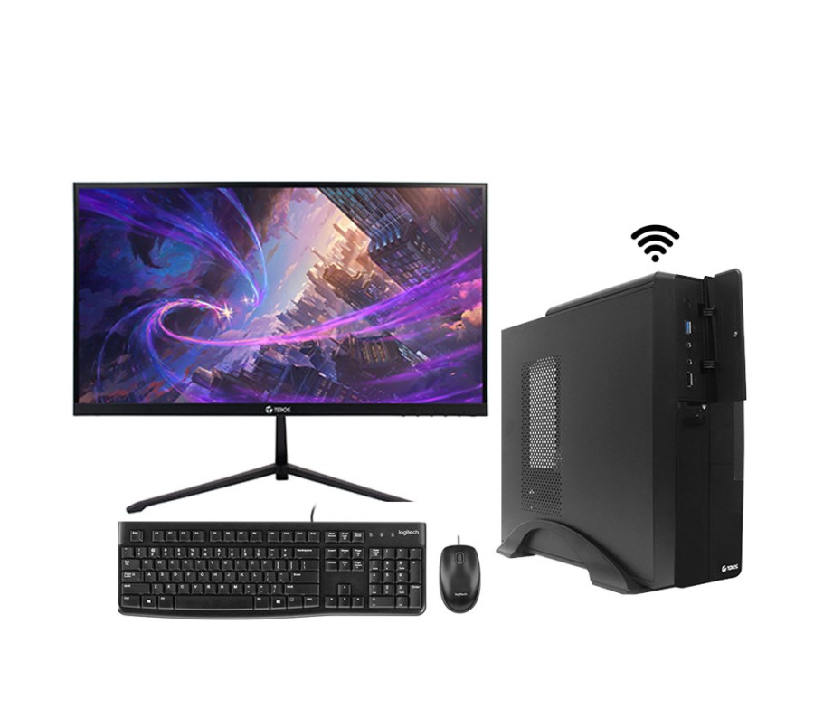 PC Intel Core i5-12ava gen, Memoria RAM 16GB, Disco solido 1TB, Wifi, Monitor 27"