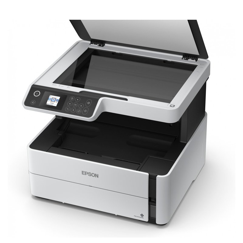 Impresora Multifuncional de tinta Epson EcoTank ET-M2170, imprime/escanea/copia, USB/LAN/WiFi. - vista alternativa
