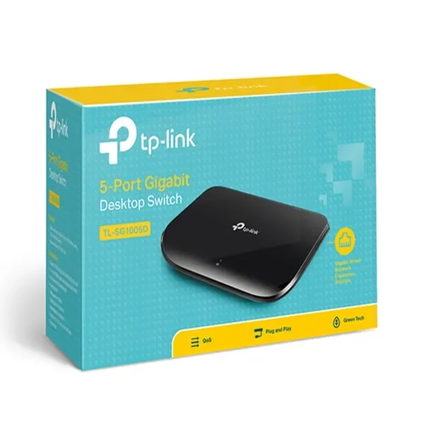 Tl-sg1005d switch tp-link no administrable 5 puertos gigabit